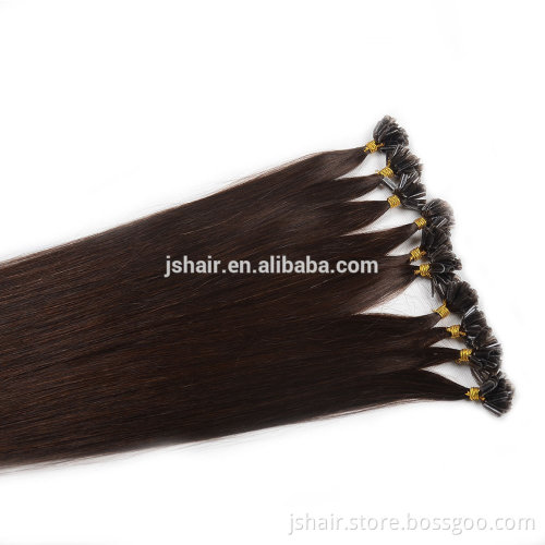 Human Hair Extensions UK Double Drawn Prebonded Hair Extension U tip